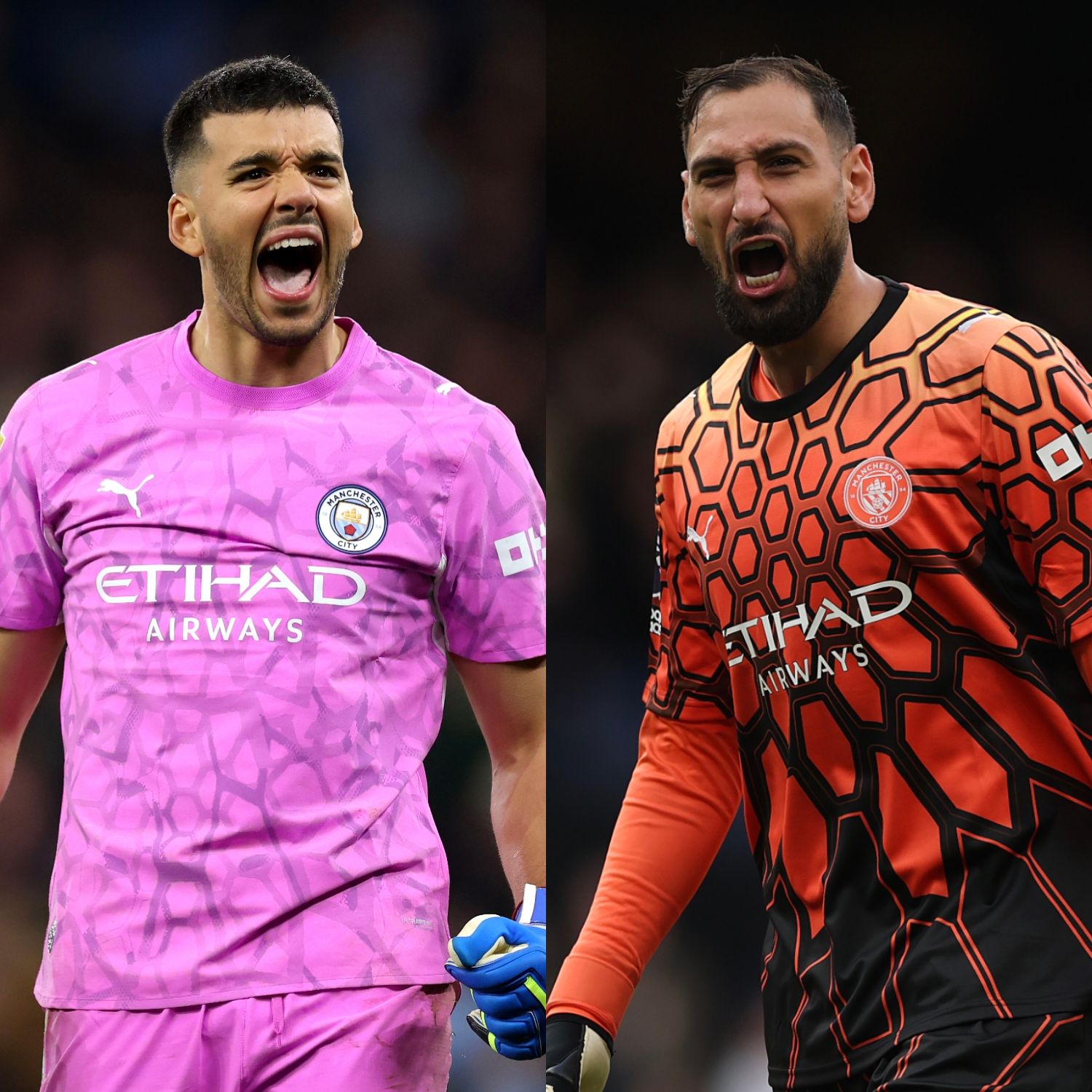 Geronimo Rulli Gianluigi Donnarumma Manchester City