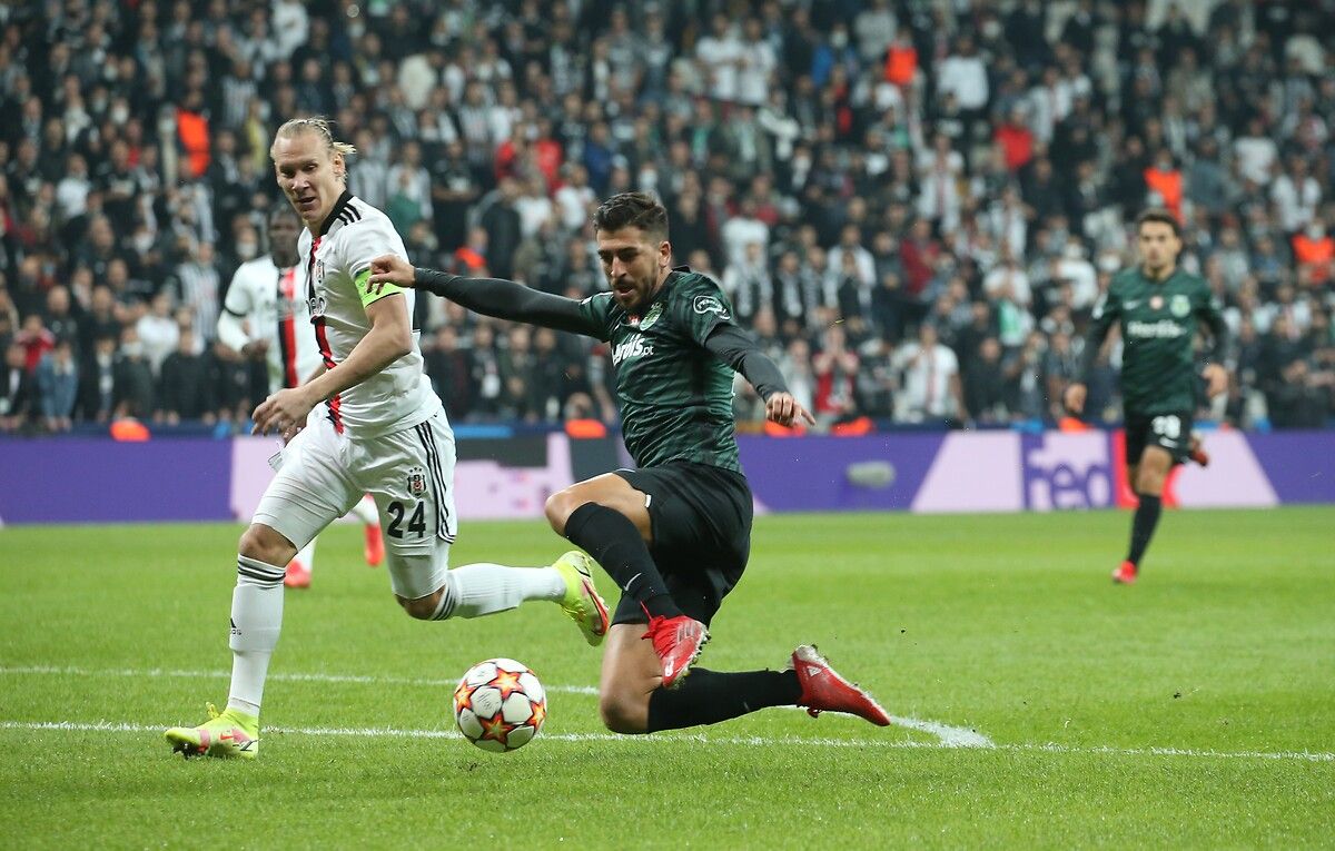 Domagoj Vida & Paulinho Besiktas vs. Sporting 10/19/21
