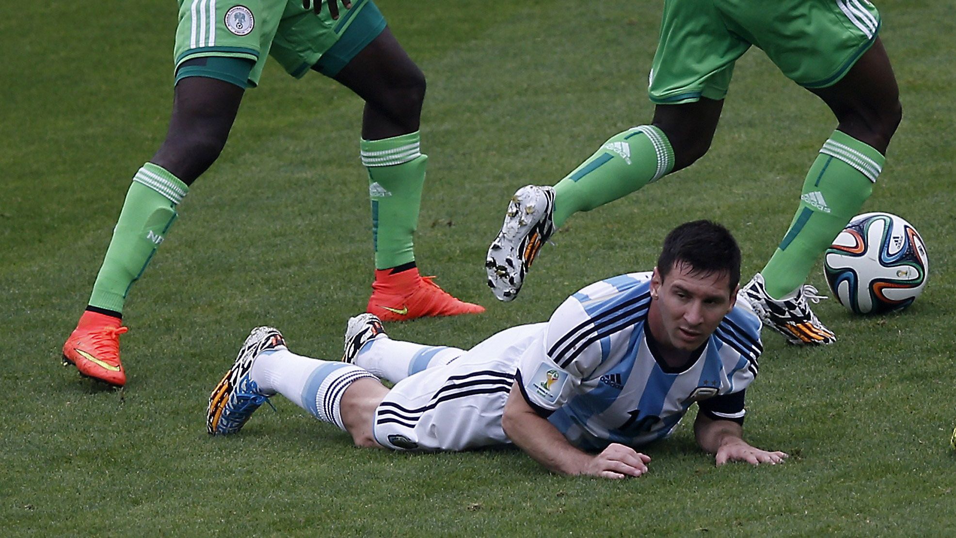 Messi Argentina Nigeria