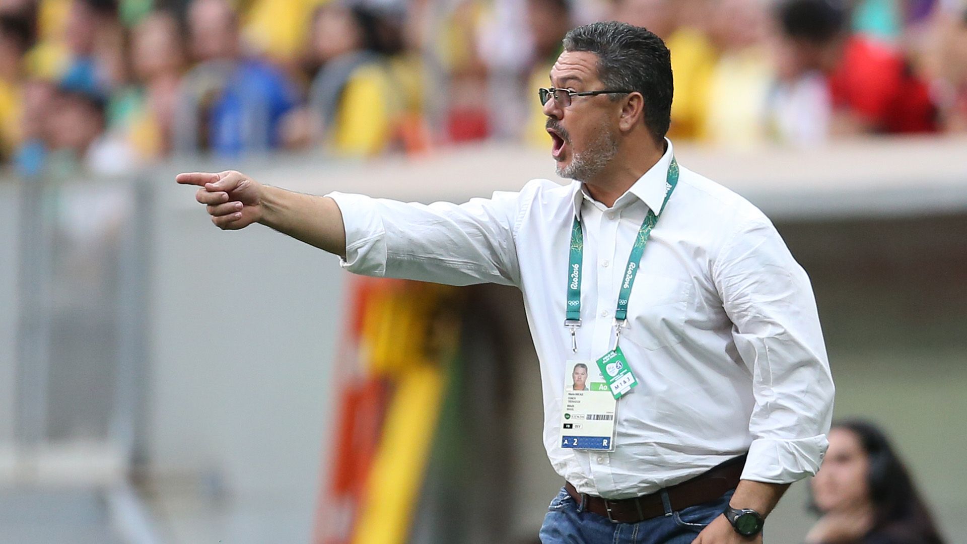 Rogério Micale Brazil South Africa Rio 2016 Olympics 04082016