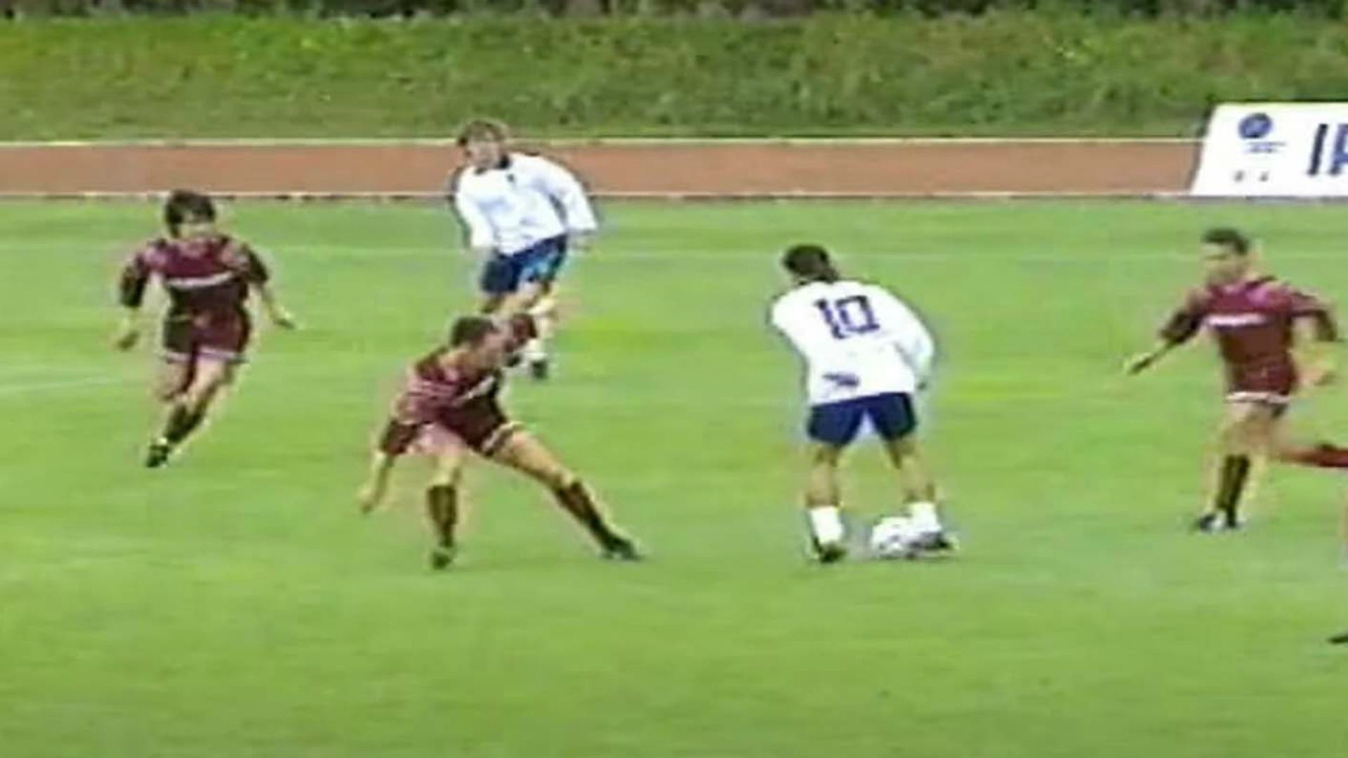 Roberto Baggio Pontedera Italy Friendly 04061994