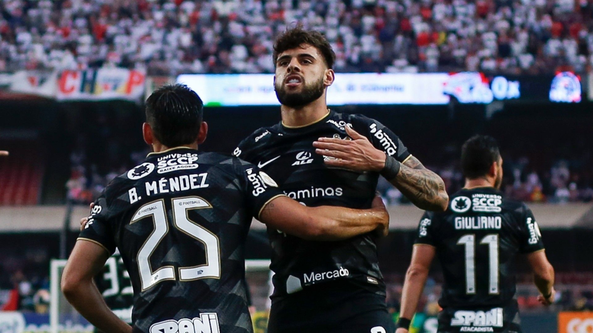 Yuri Alberto Corinthians São Paulo Brasileirão 11 09 2022