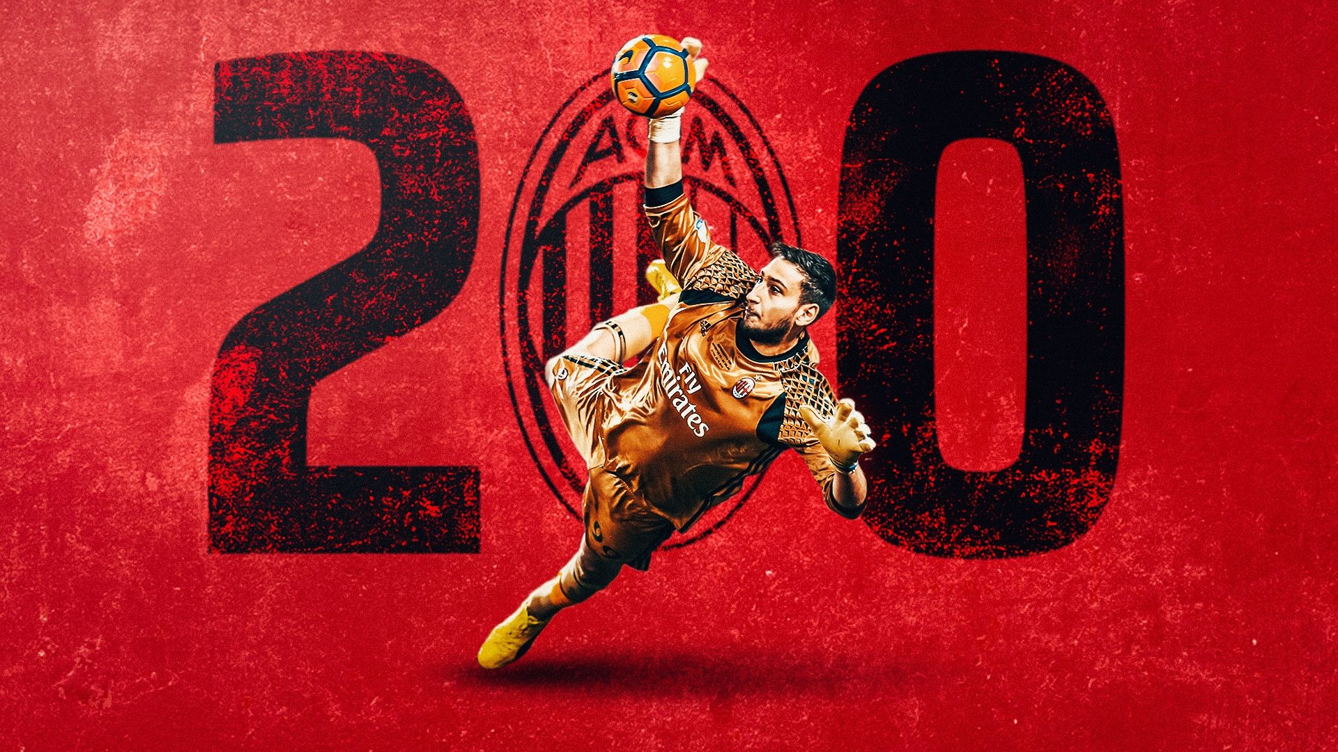 Donnarumma 200 caps Milan