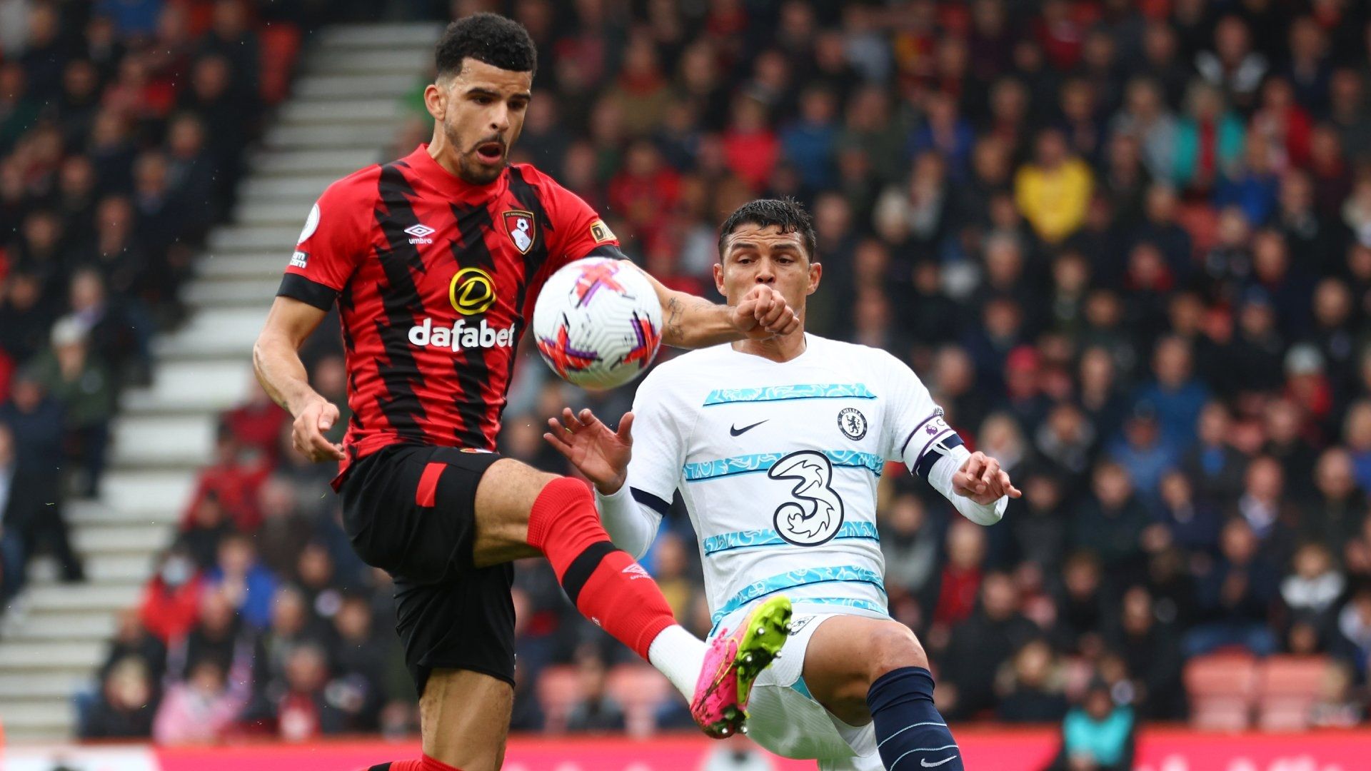 Dominic Solanke Thiago Silva Bournemouth Chelsea 2022-23