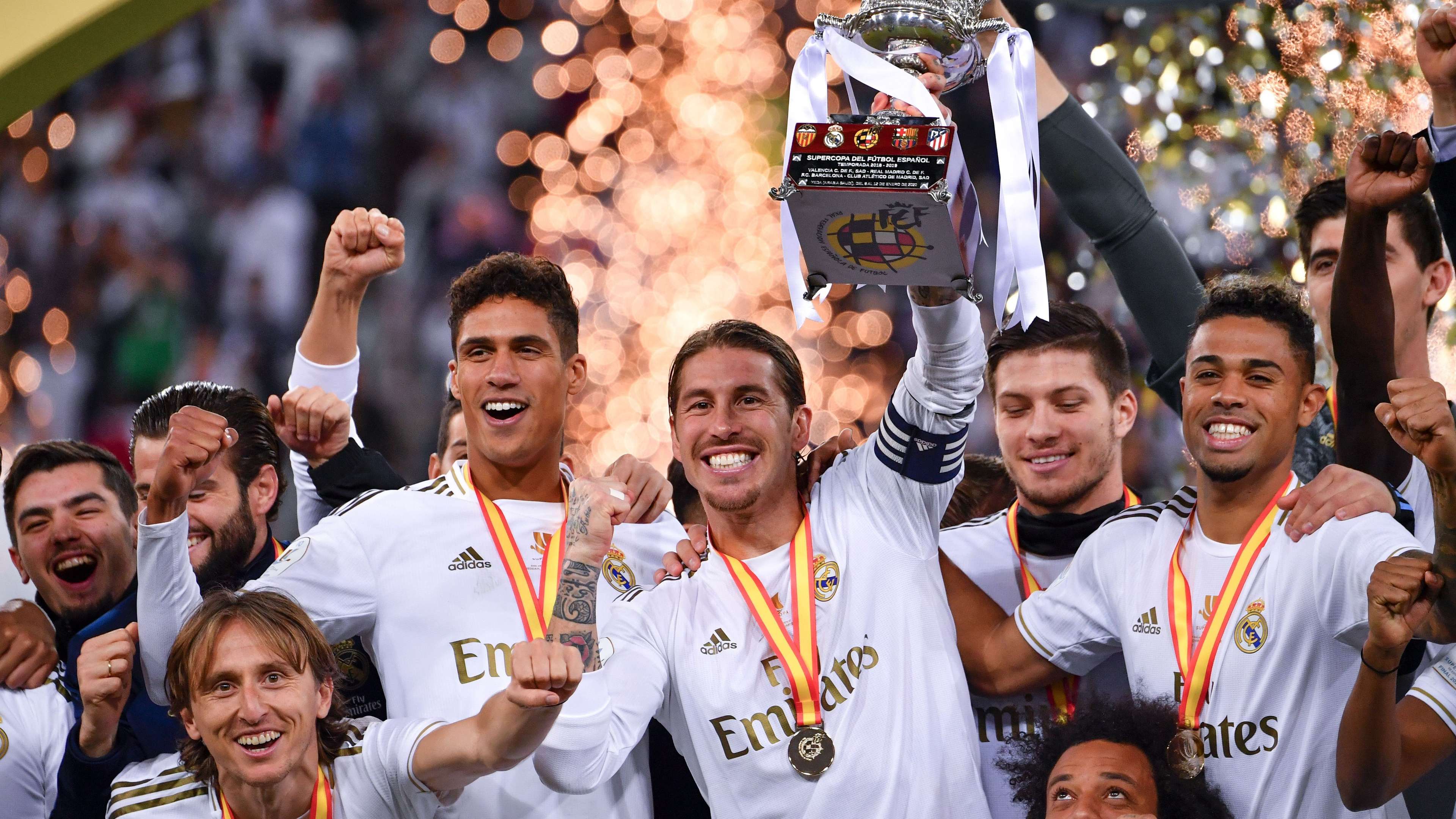 Sergio Ramos Real Madrid Supercopa 12012020