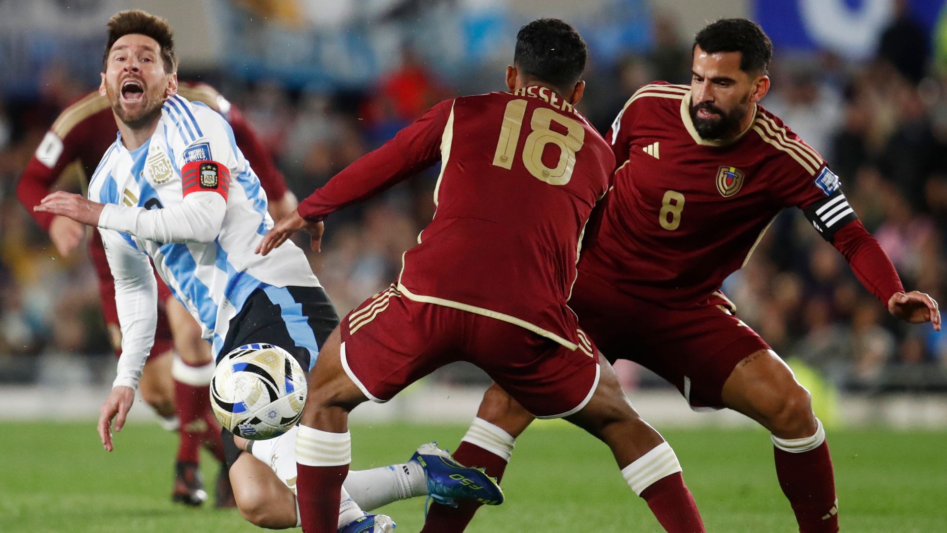 Lionel Messi Tomas Rincon Argentine Venezuela 2025