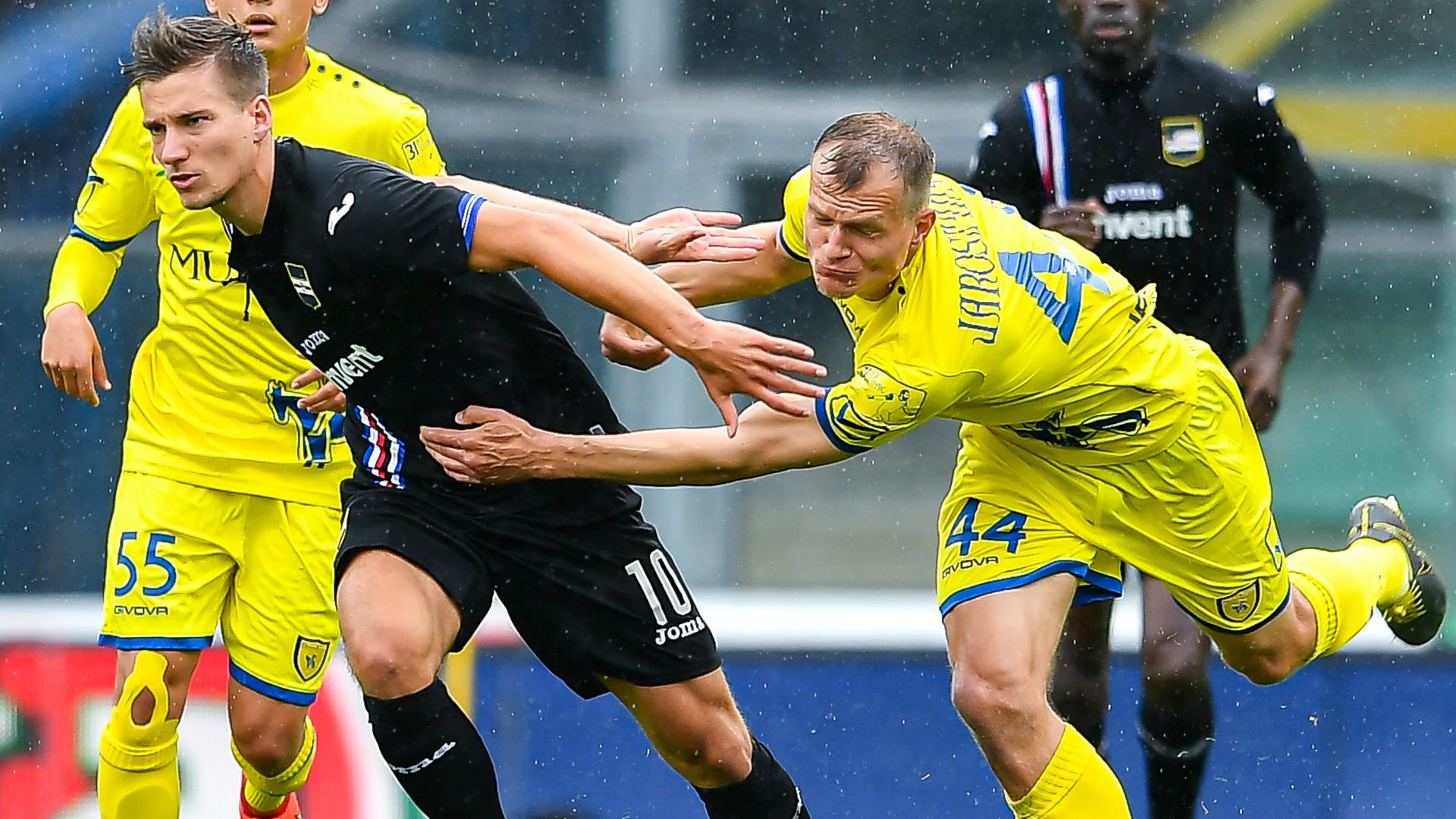 Chievo Sampdoria Praet Jaroszynski