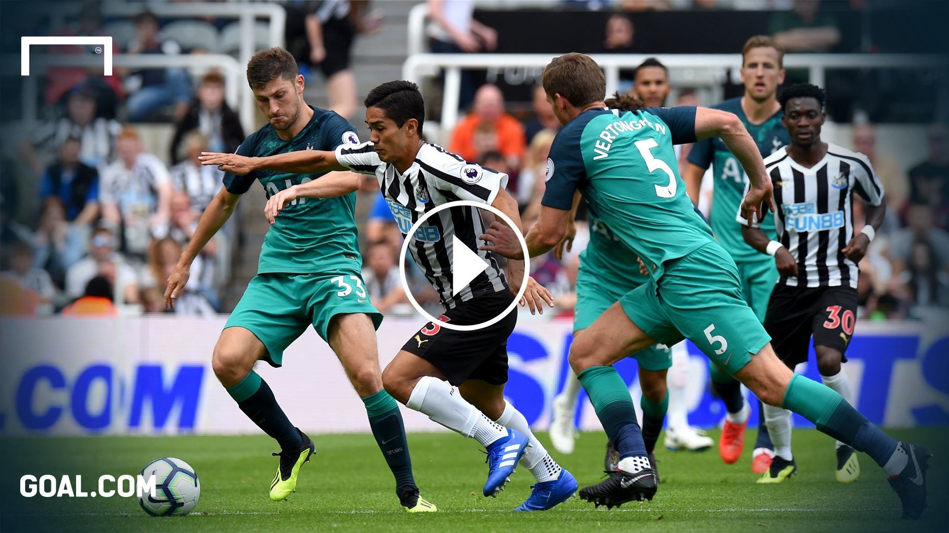 Newcastle Tottenham Premier League 2018