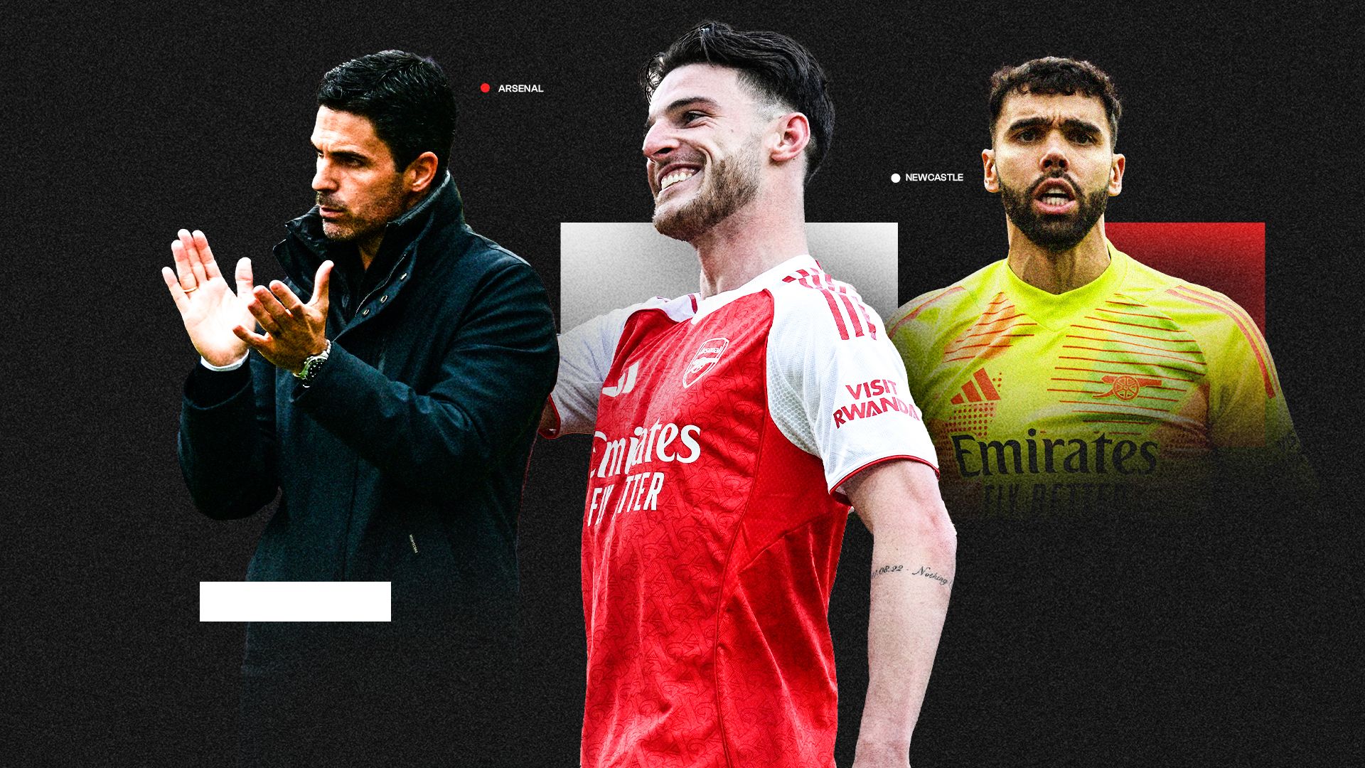 Arsenal player ratings vs Newcastle: Declan Rice, you beauty! Gunners seal Champions League qualification thanks to midfielder's stunner and David Raya's super saves | Goal.com UK