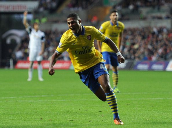 Serge Gnabry, Swansea vs Arsenal, EPL