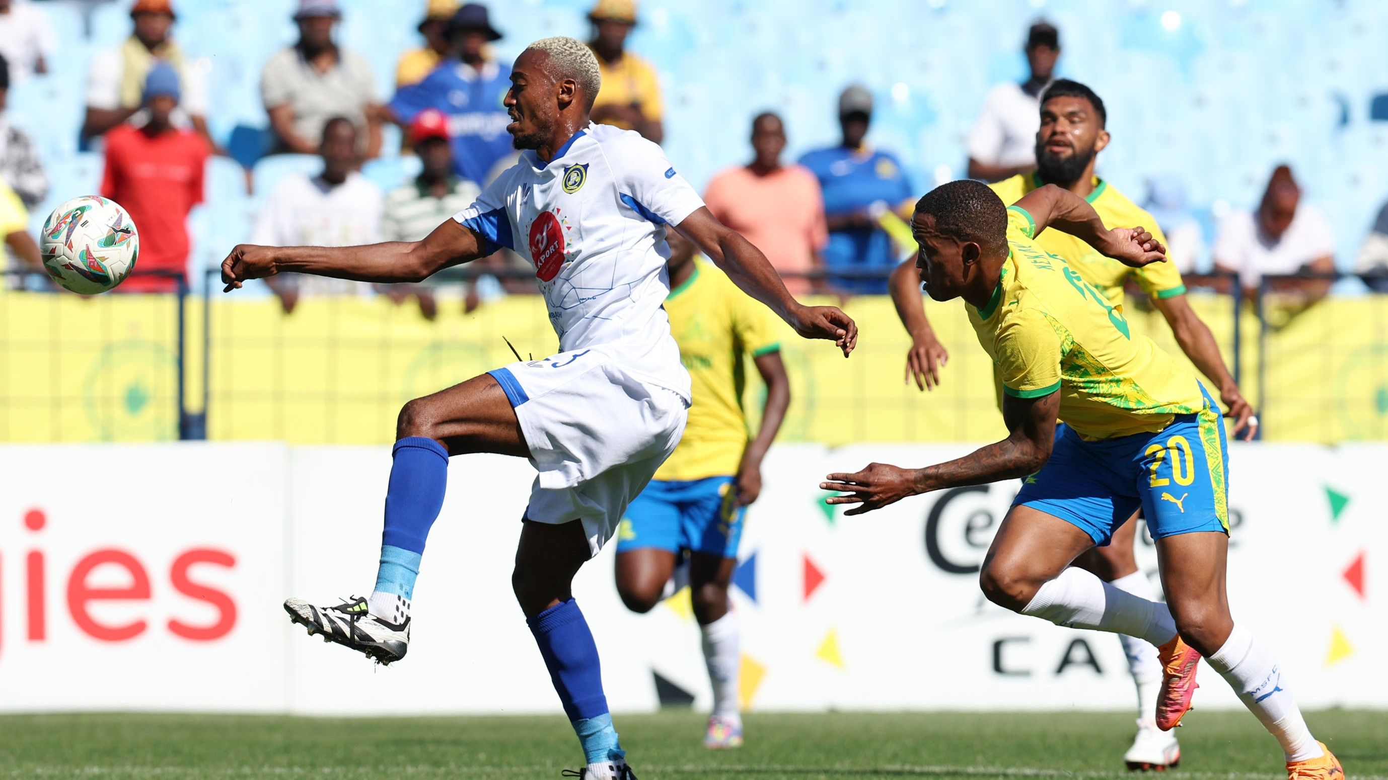 Enock Lihozasia, Saint-Eloi Lupopo, Grant Kekana, Mamelodi Sundowns