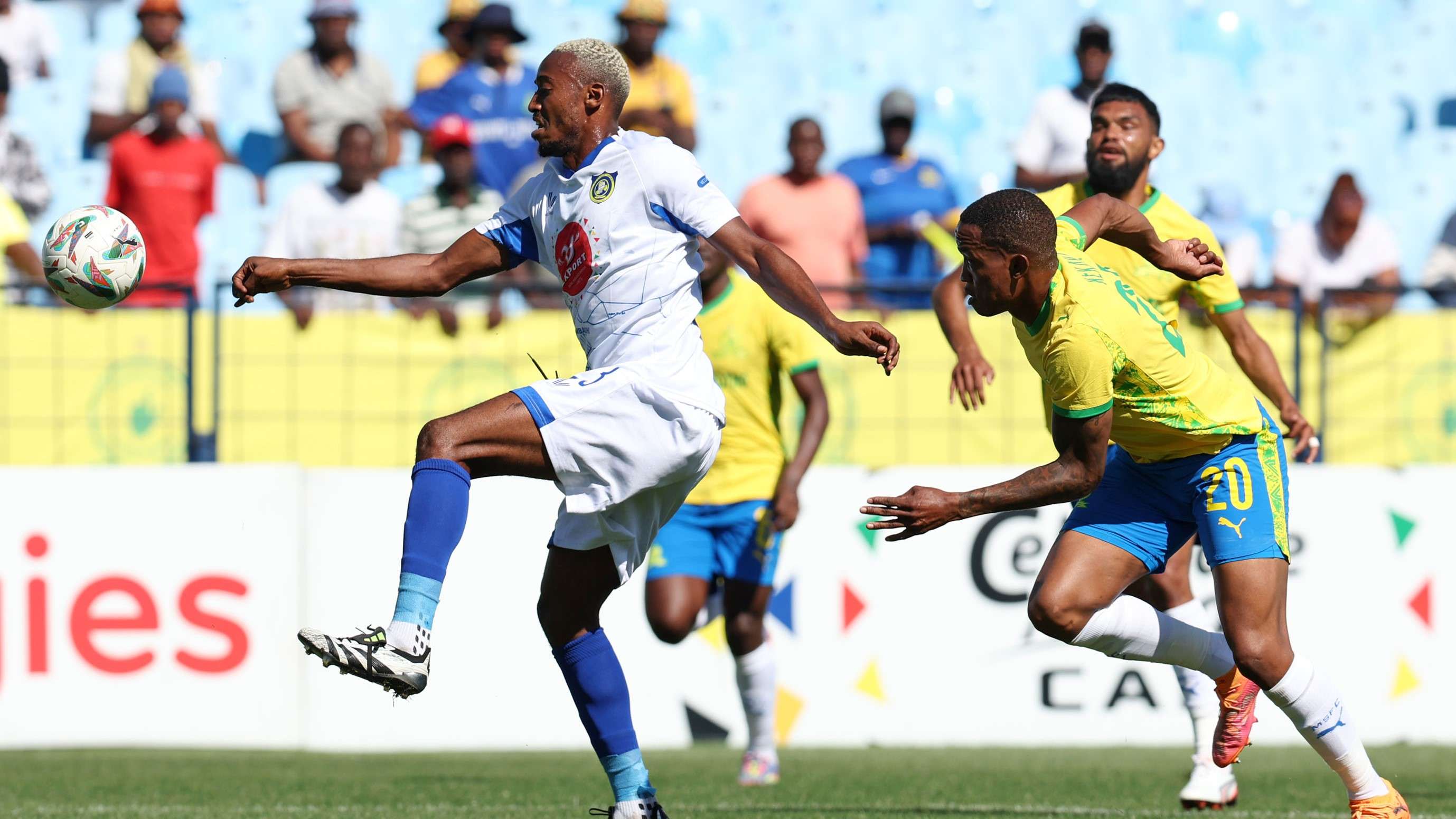 Enock Lihozasia, Saint-Eloi Lupopo, Grant Kekana, Mamelodi Sundowns