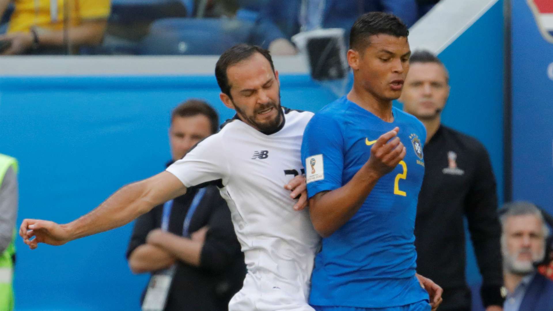 Thiago Silva Brazil vs Costa Rica World Cup