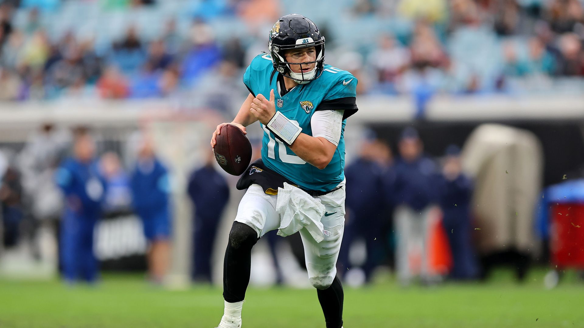 Jacksonville Jaguars QB Mac Jones vs Tennessee Titans