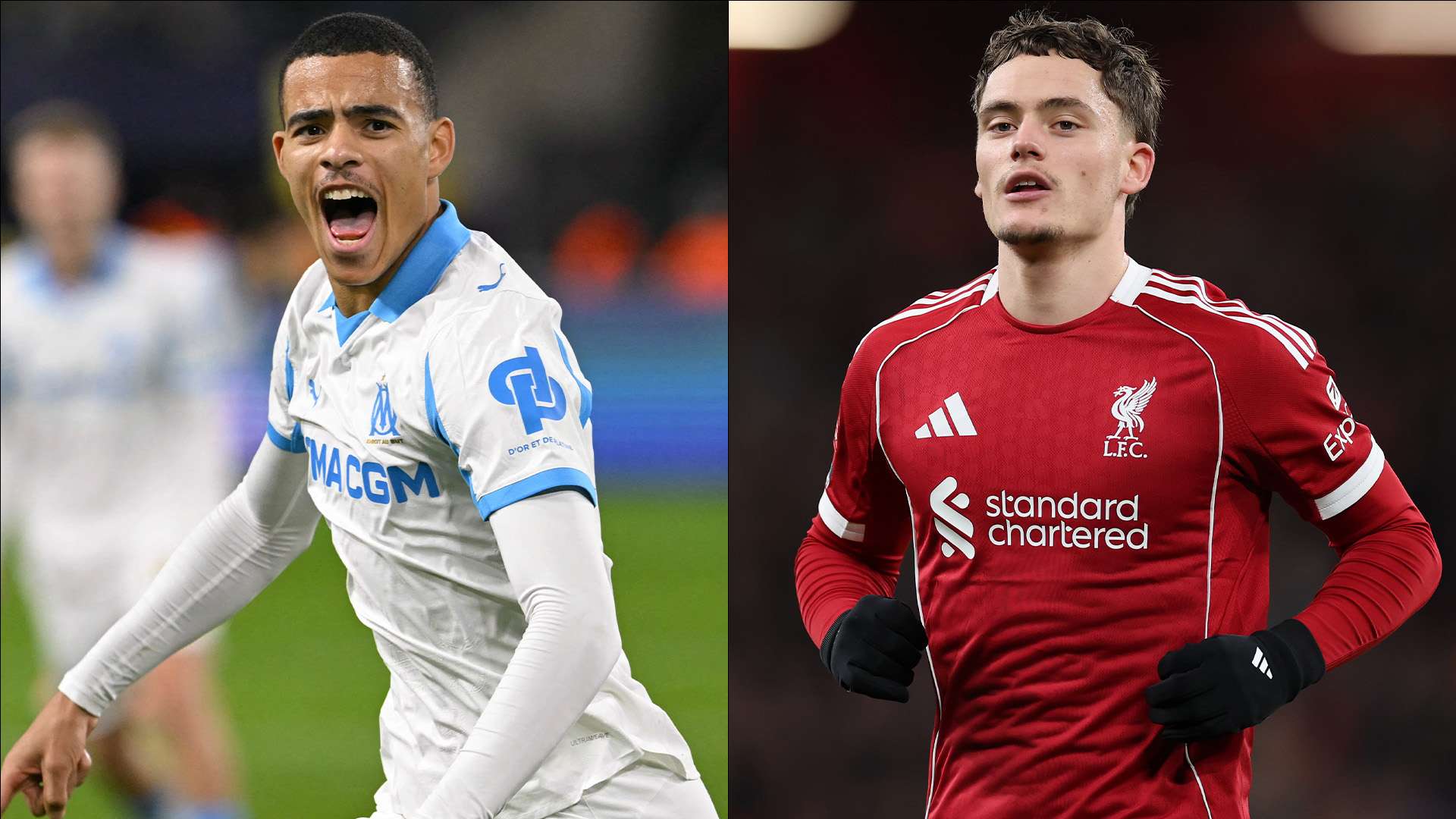Mason Greenwood Marseille Florian Wirtz Liverpool