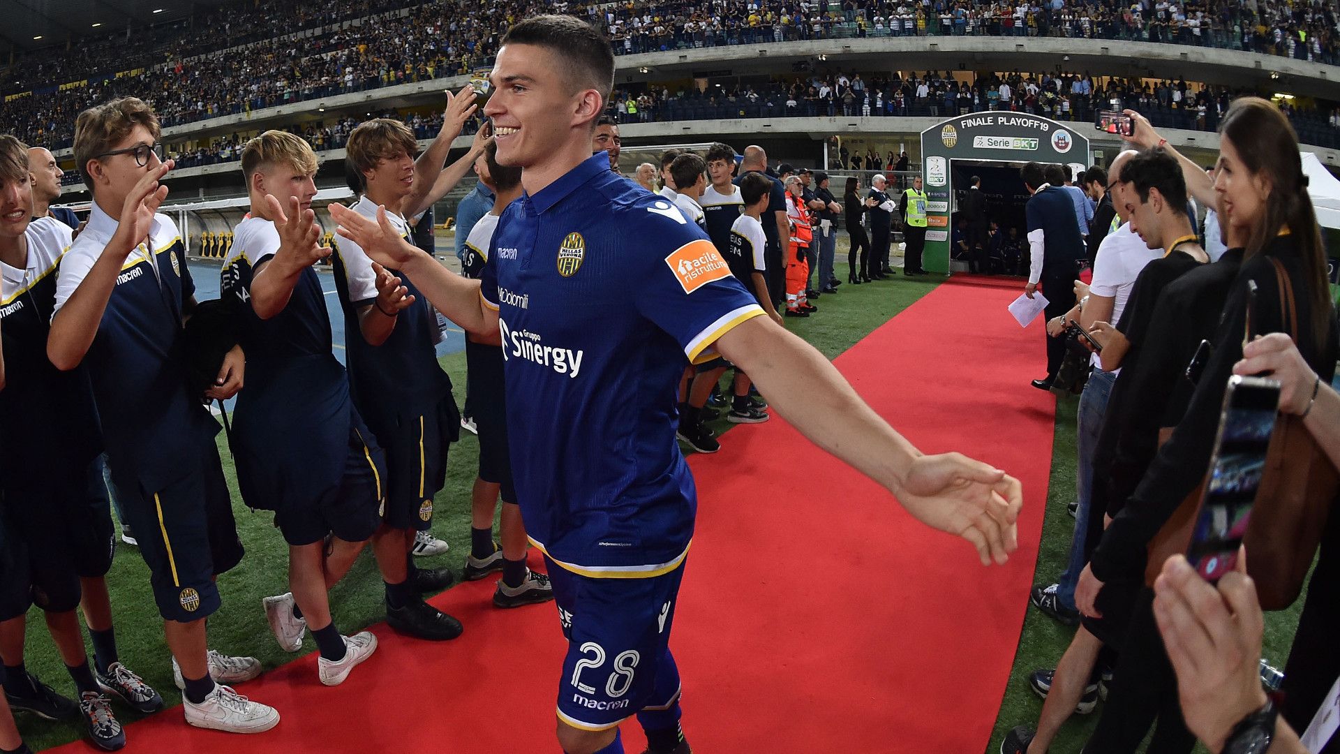 Lubomir Tupta Verona Serie A