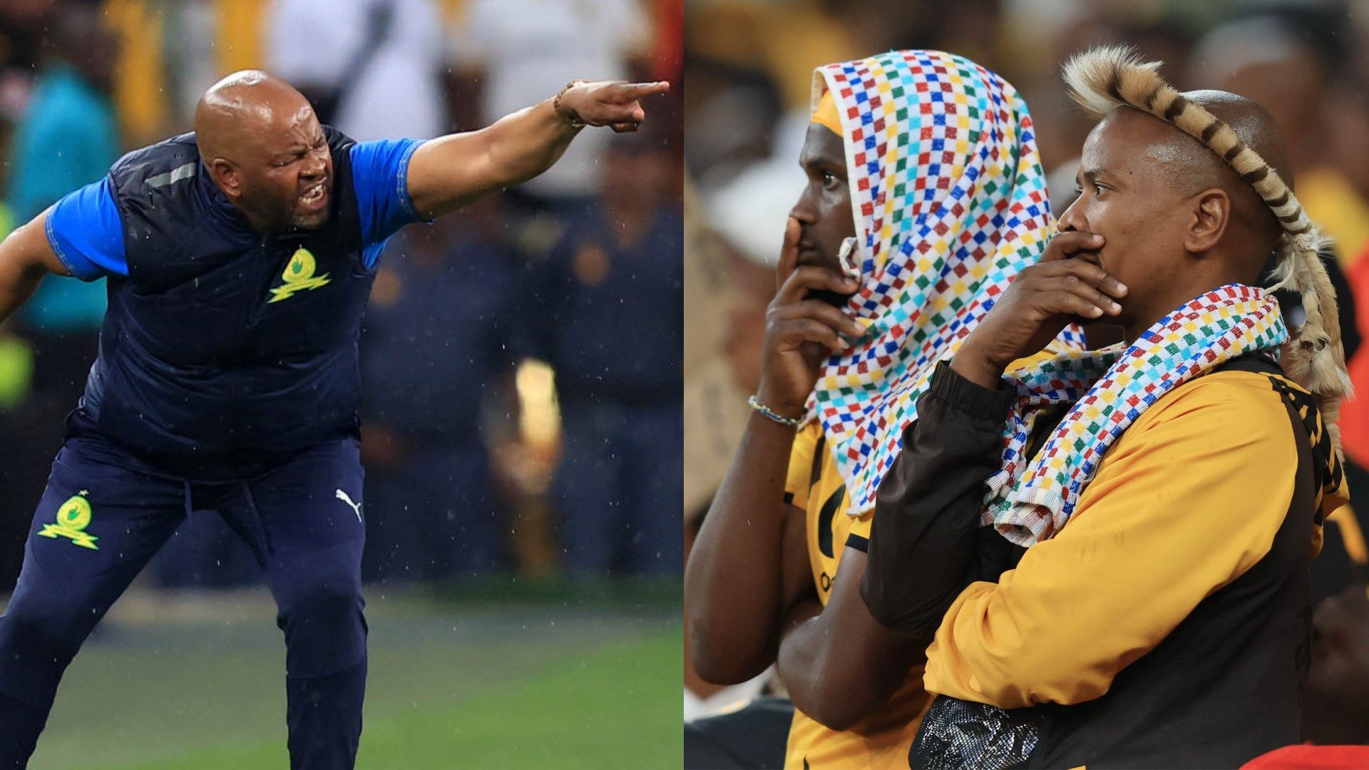 Mngqithi and Kaizer Chiefs fans