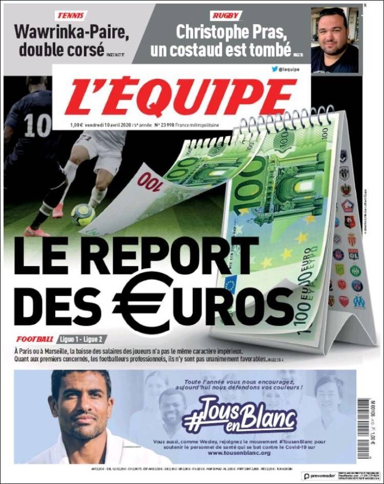 10 April L'Equipe