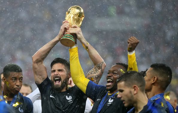 Olivier Giroud World Cup 2018 France Winner