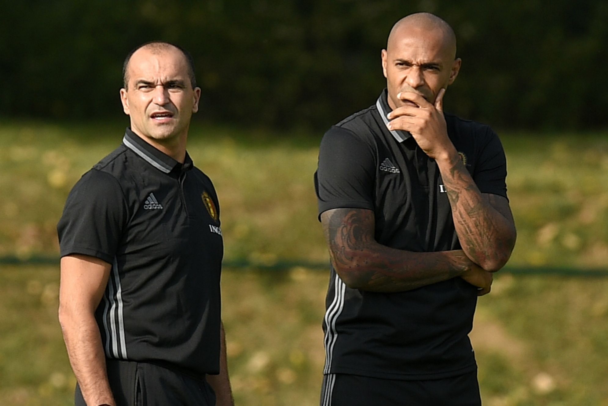 Roberto Martinez, Thierry Henry, Belgium