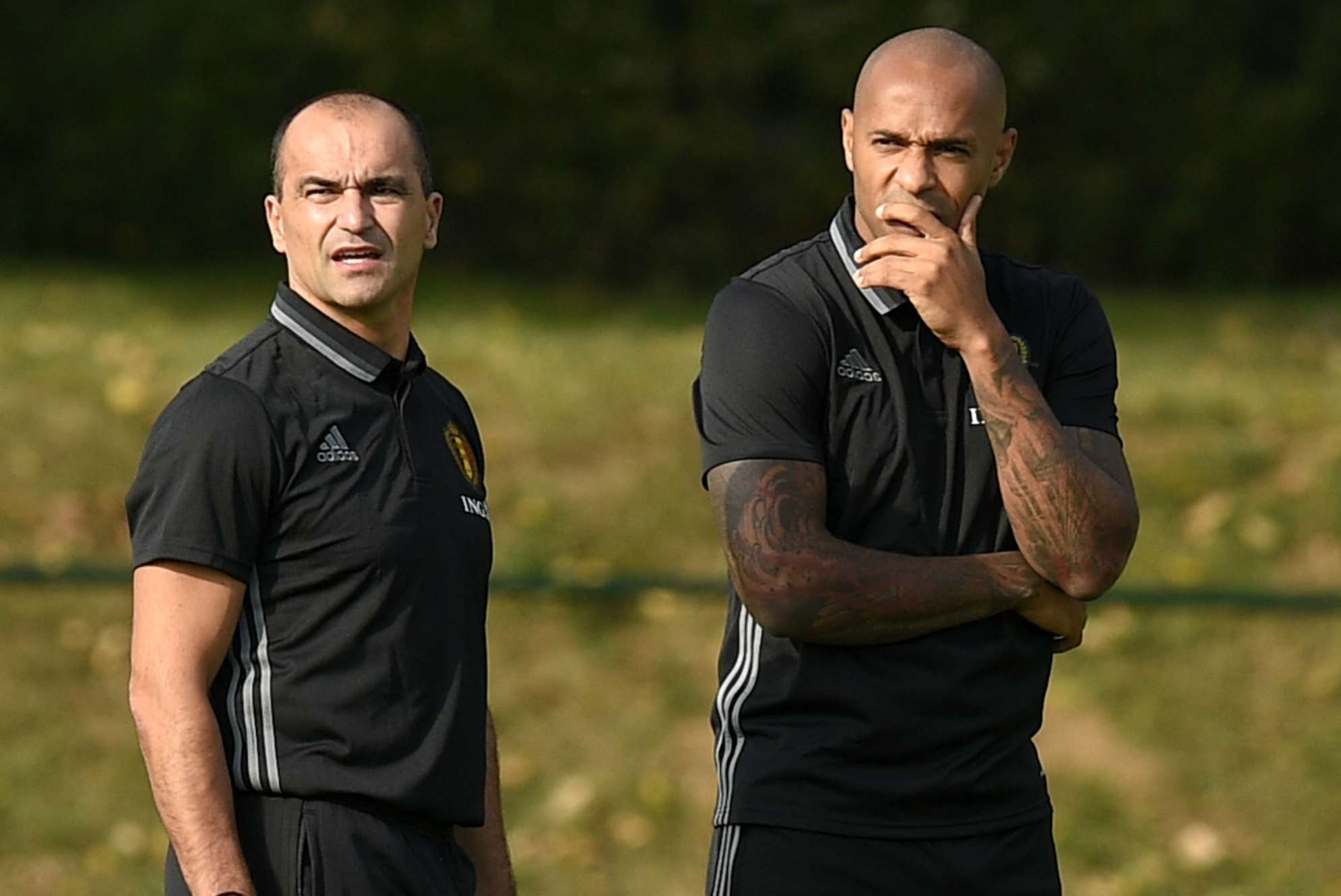 Roberto Martinez, Thierry Henry, Belgium