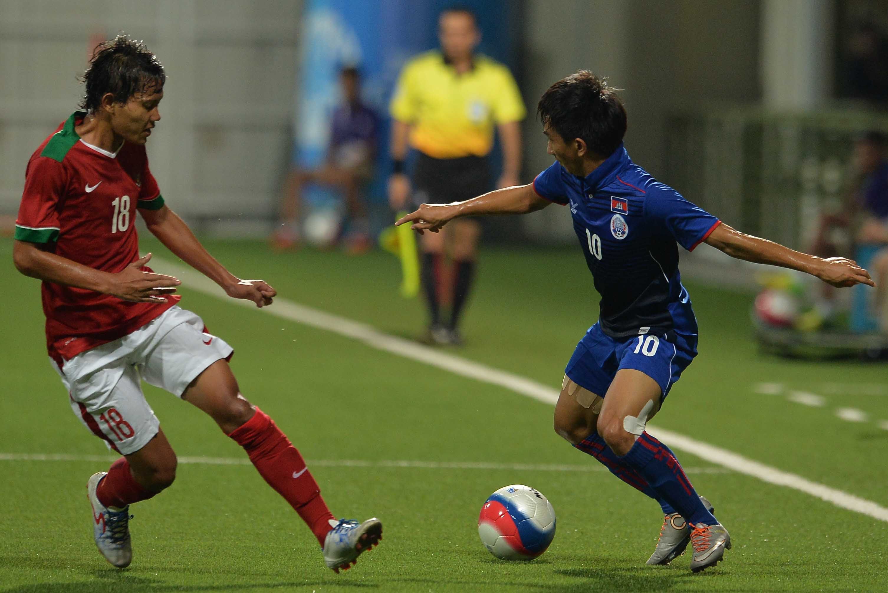 Adam Alis Indonesia Kamboja SEA Games 2015
