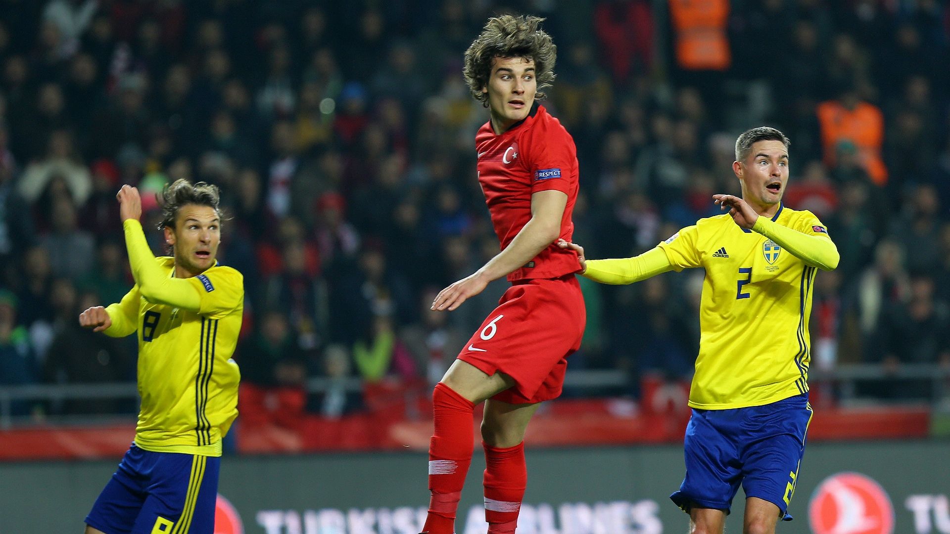 Caglar Soyuncu Turkey Sweden 11172018