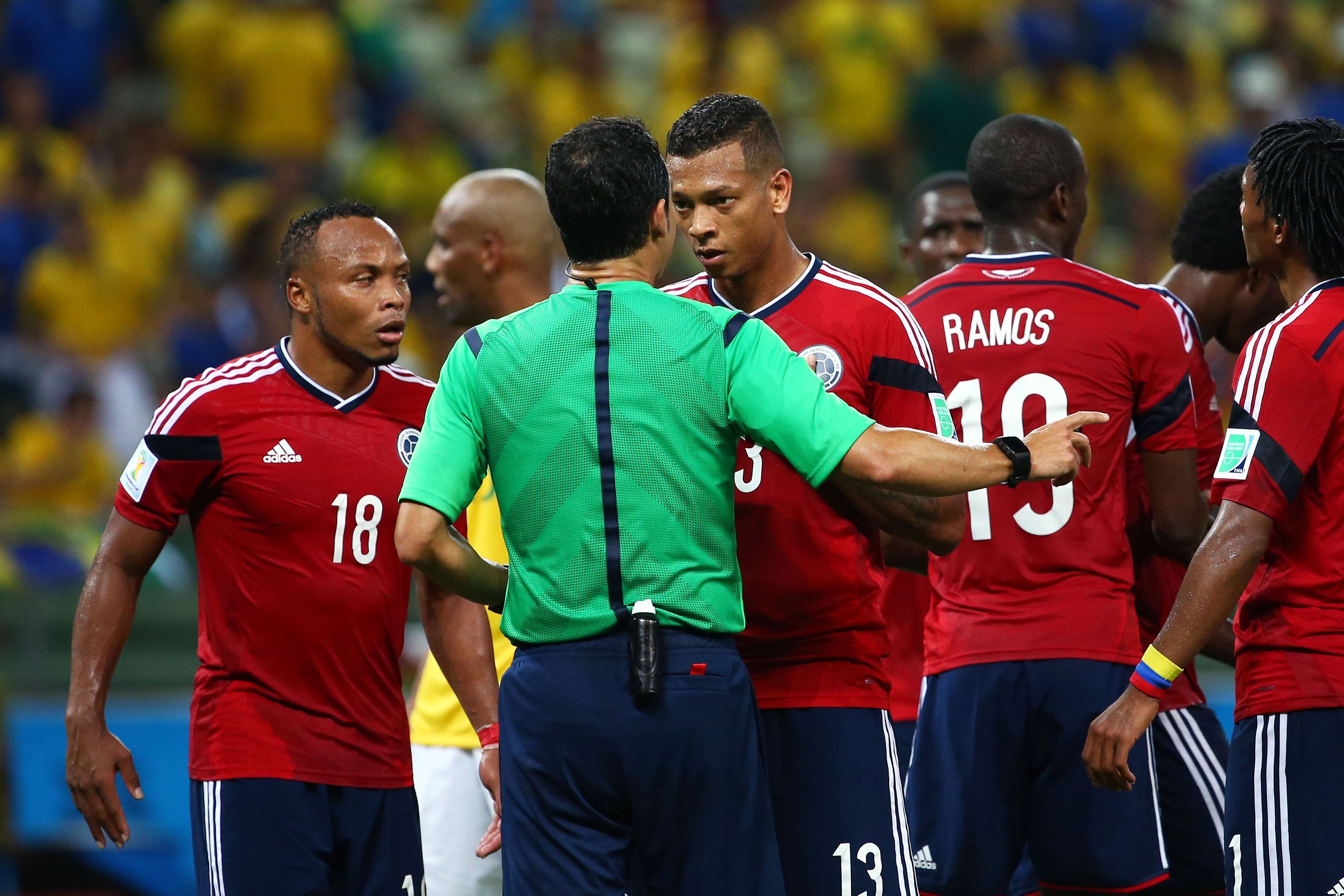 Fredy Guarín y Camilo Zúñiga Brasil 2014