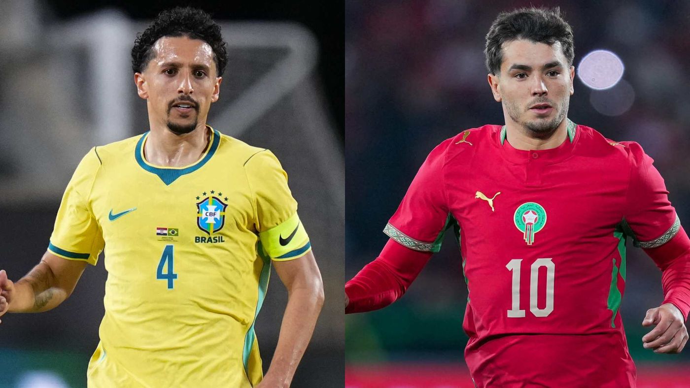 サッカーブラジル代表 対 サッカーモロッコ代表 統計情報