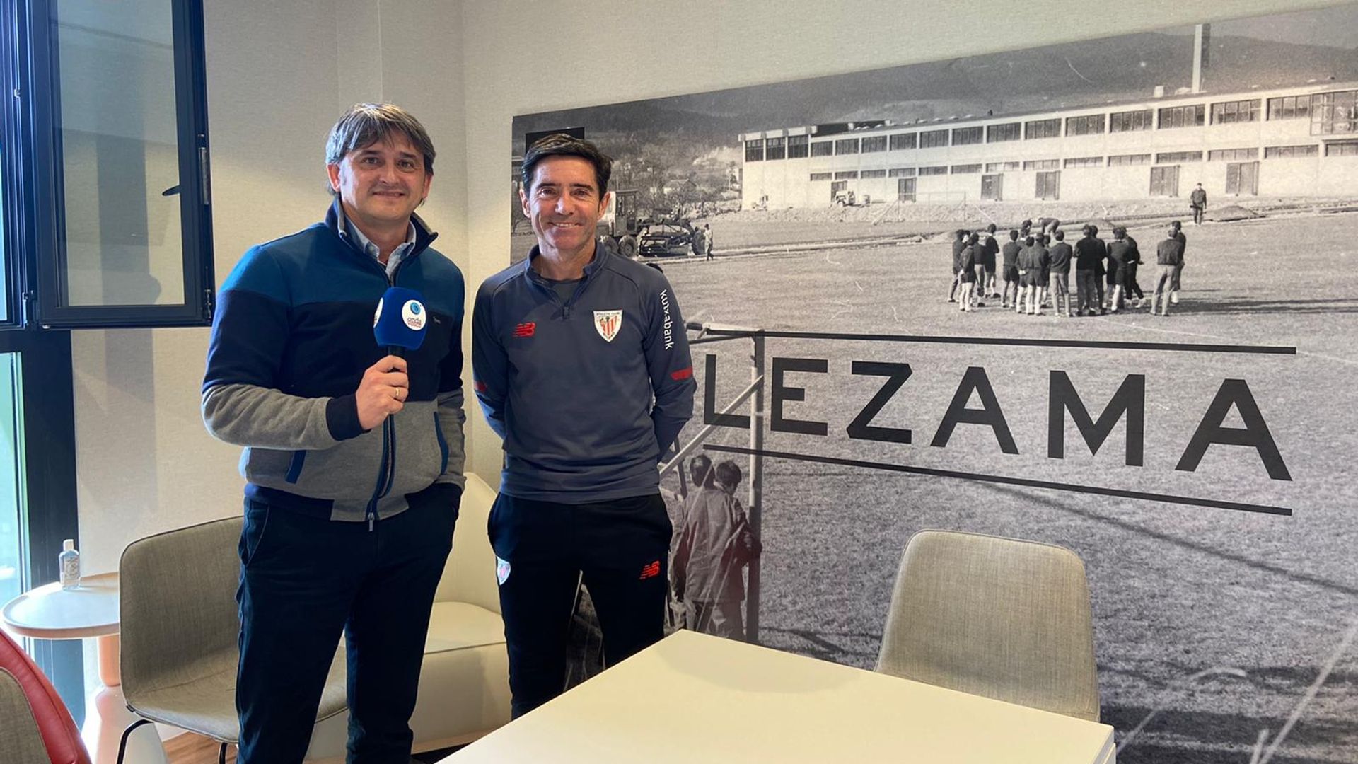 Jose Manuel Monje (Onda Vasca) y Marcelino García Toral