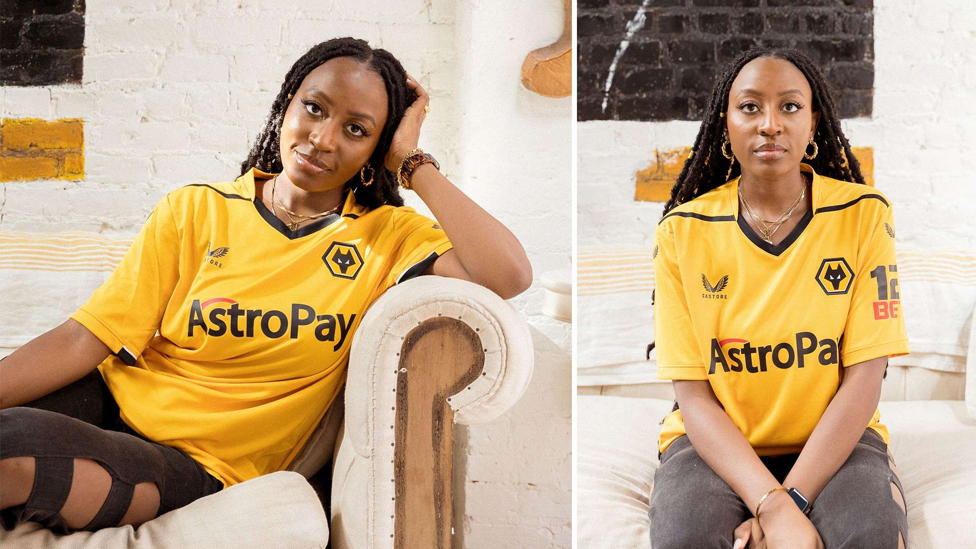 2022-23 Wolves Home Shirt