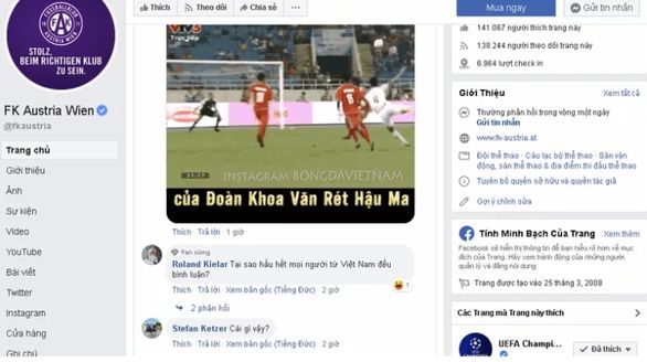 Van Hau Austria Wien