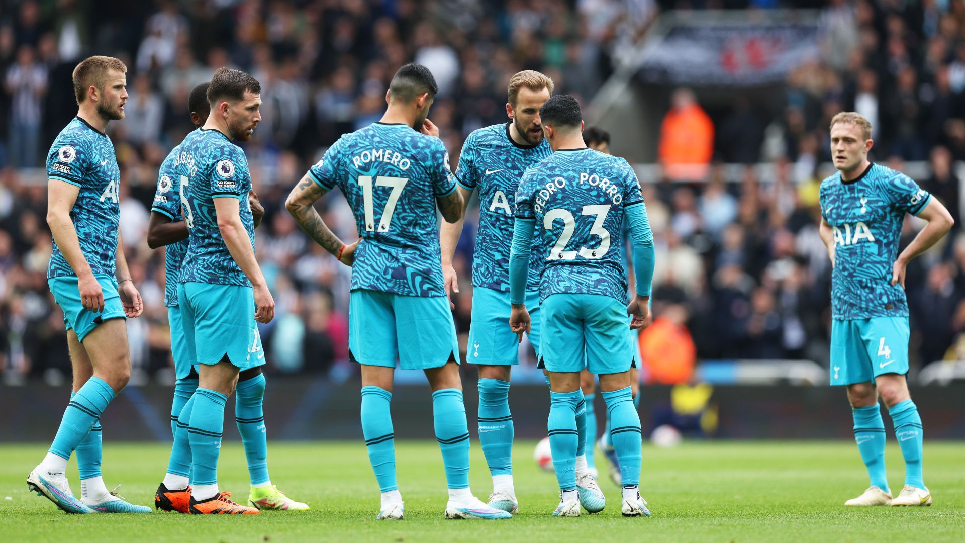 Tottenham players Newcastle Tottenham Premier League