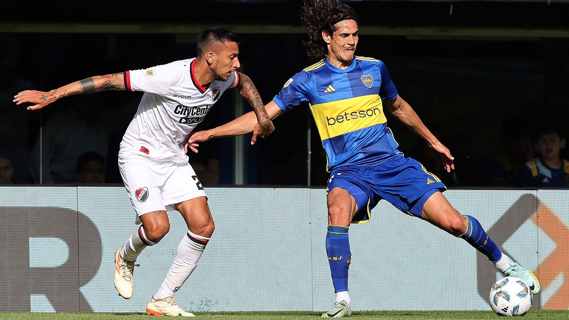 Edinson Cavani Leonel Vangioni Boca Newells Copa Liga Profesional 2023