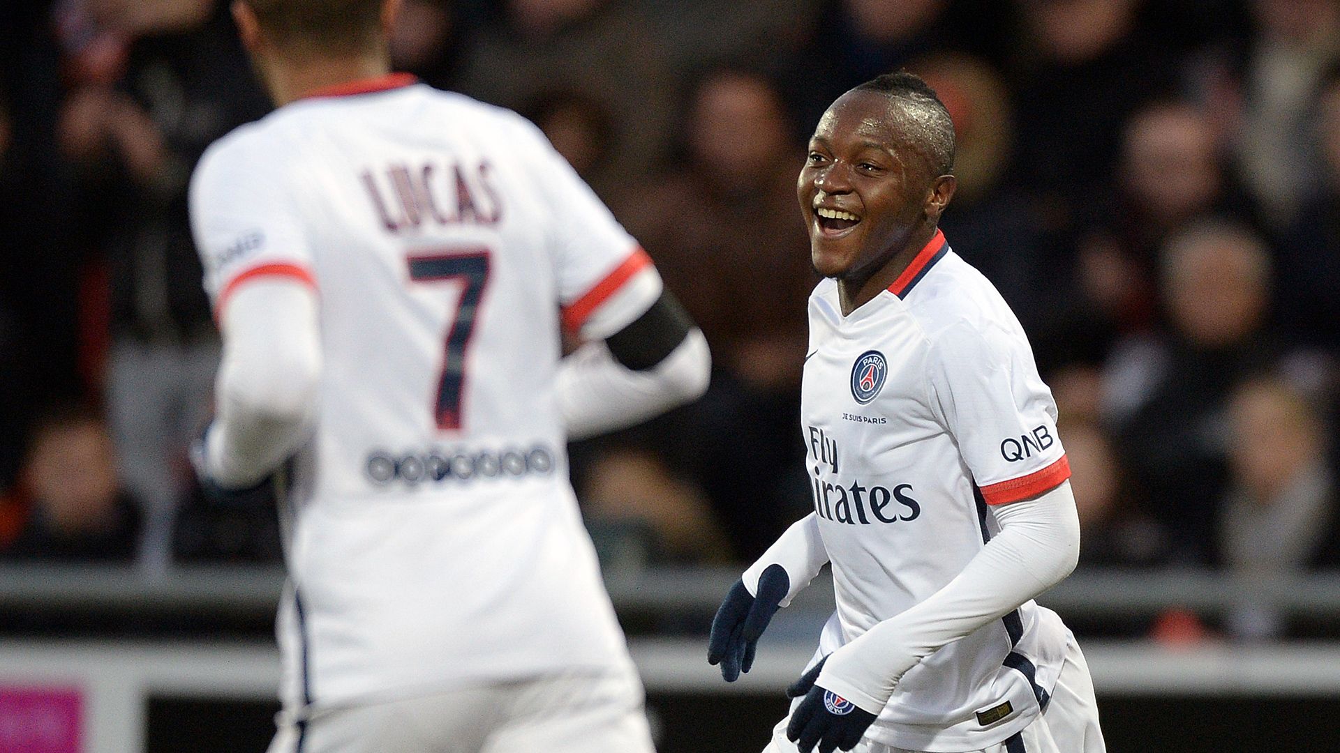 Hervin Ongenda Lorient PSG Ligue 1 11212015