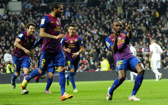 Real Madrid - Barcelona 2012 Copa del Rey Cuartos Santiago Bernabeu