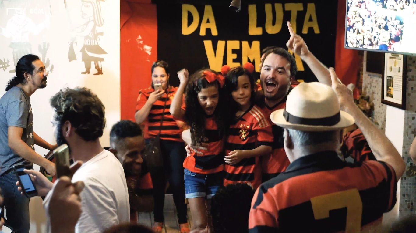 Torcedores do Sport durante a final do Campeonato Pernambucano