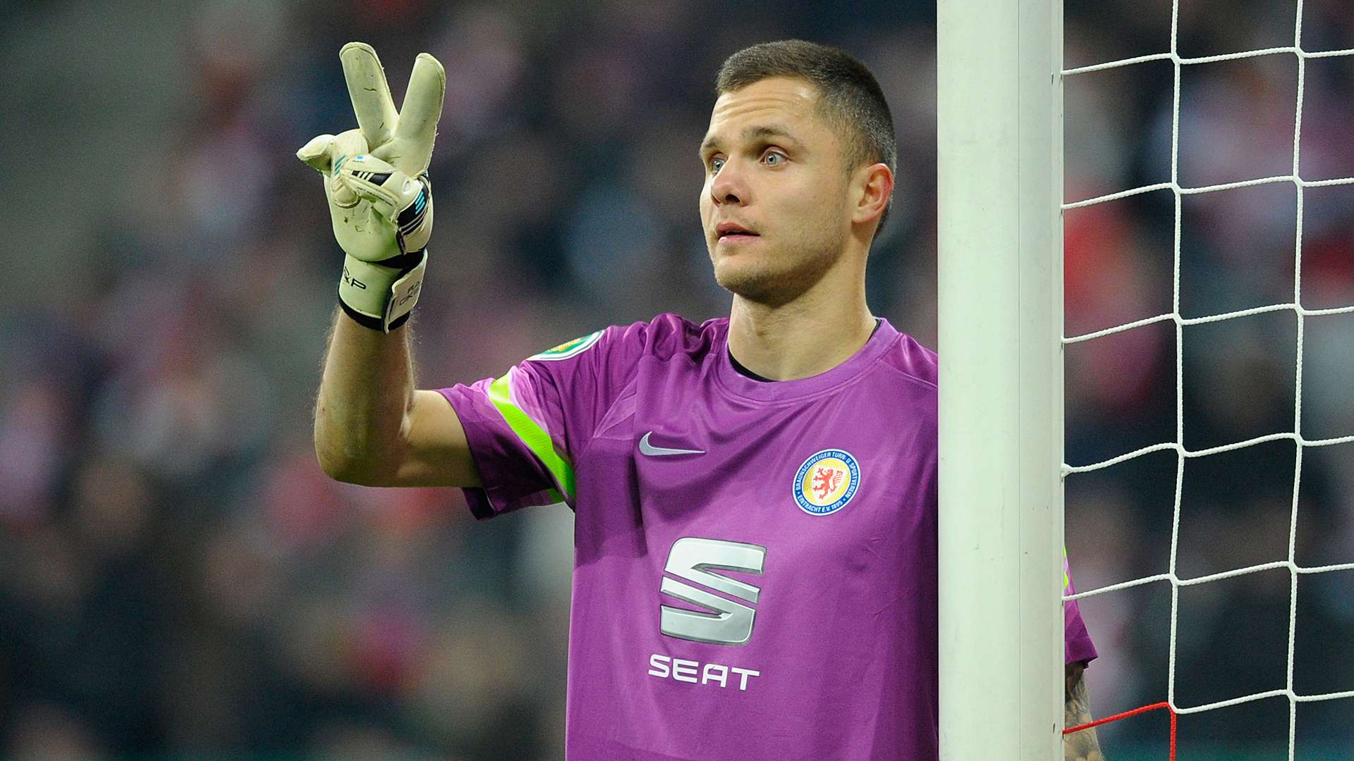 Rafal Gikiewicz Eintrach Braunschweig Bayern München DFB Pokal 03042015