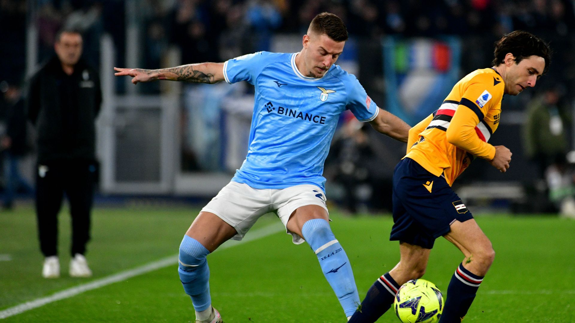 Sergej Milinkovic-Savic Lazio Sampdoria Serie A