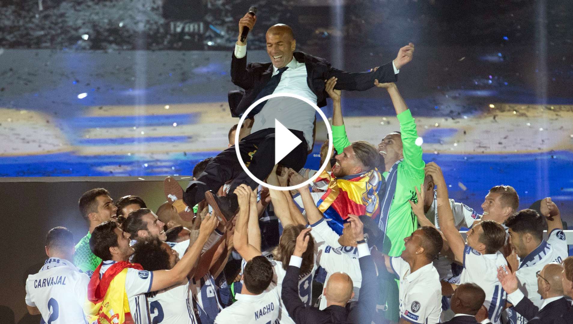 GFX Video Zinedine Zidane Real Madrid