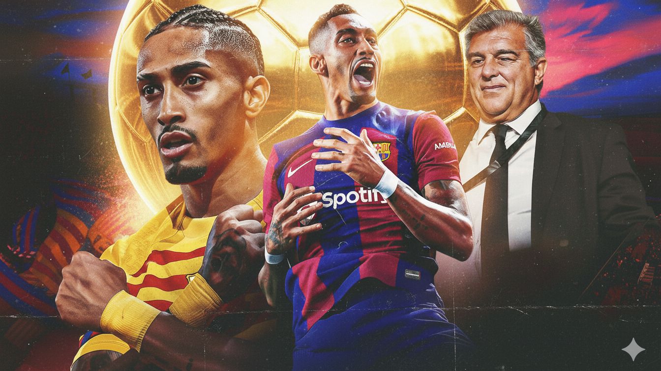 Raphinha ai generated gfx