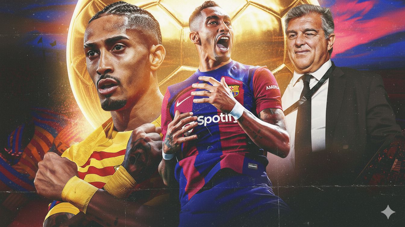 Raphinha ai generated gfx