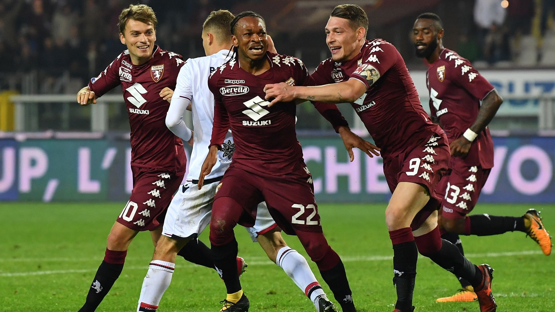 Joel Obi goal Torino Cagliari