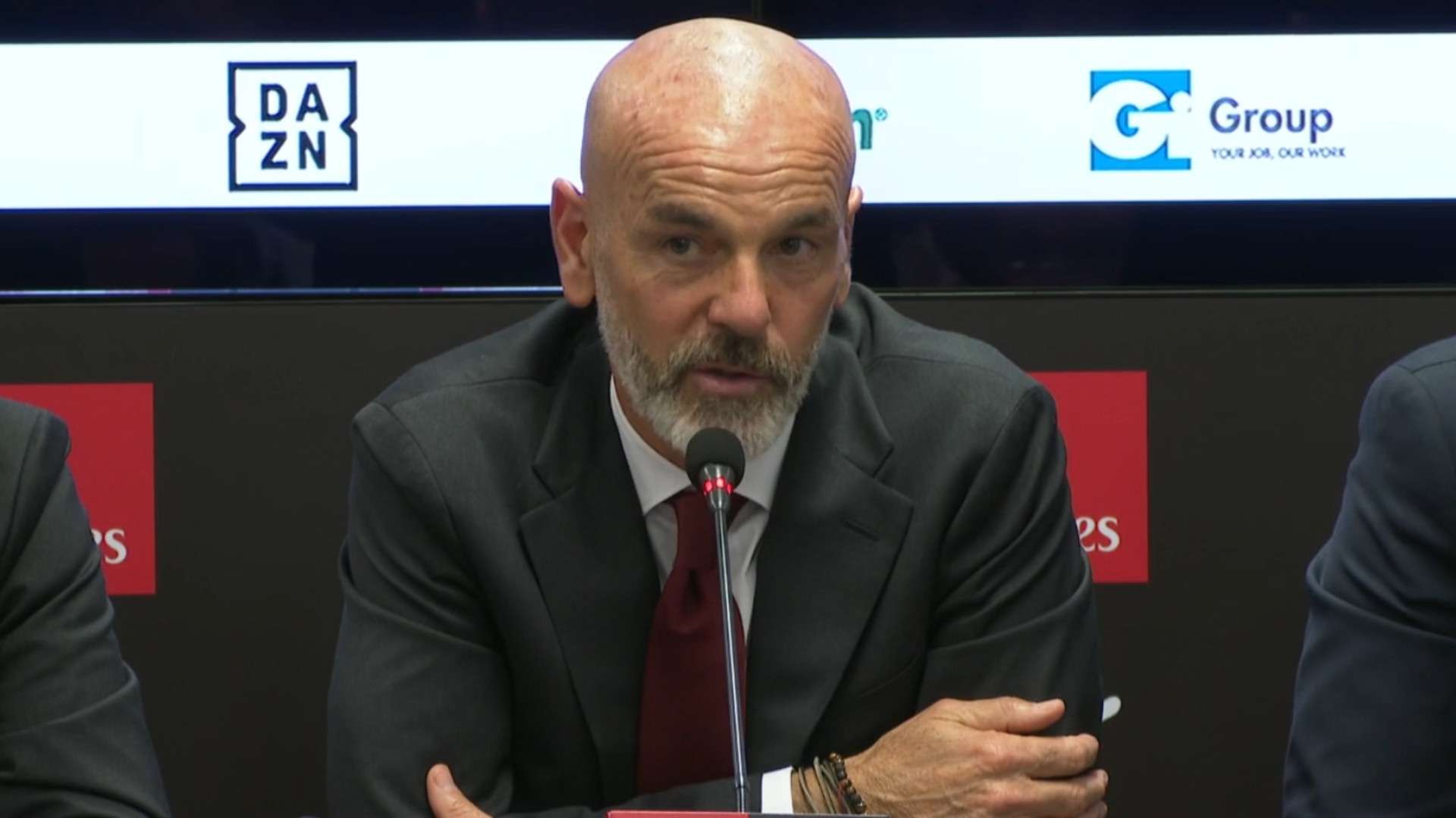Stefano Pioli Milan conferenza