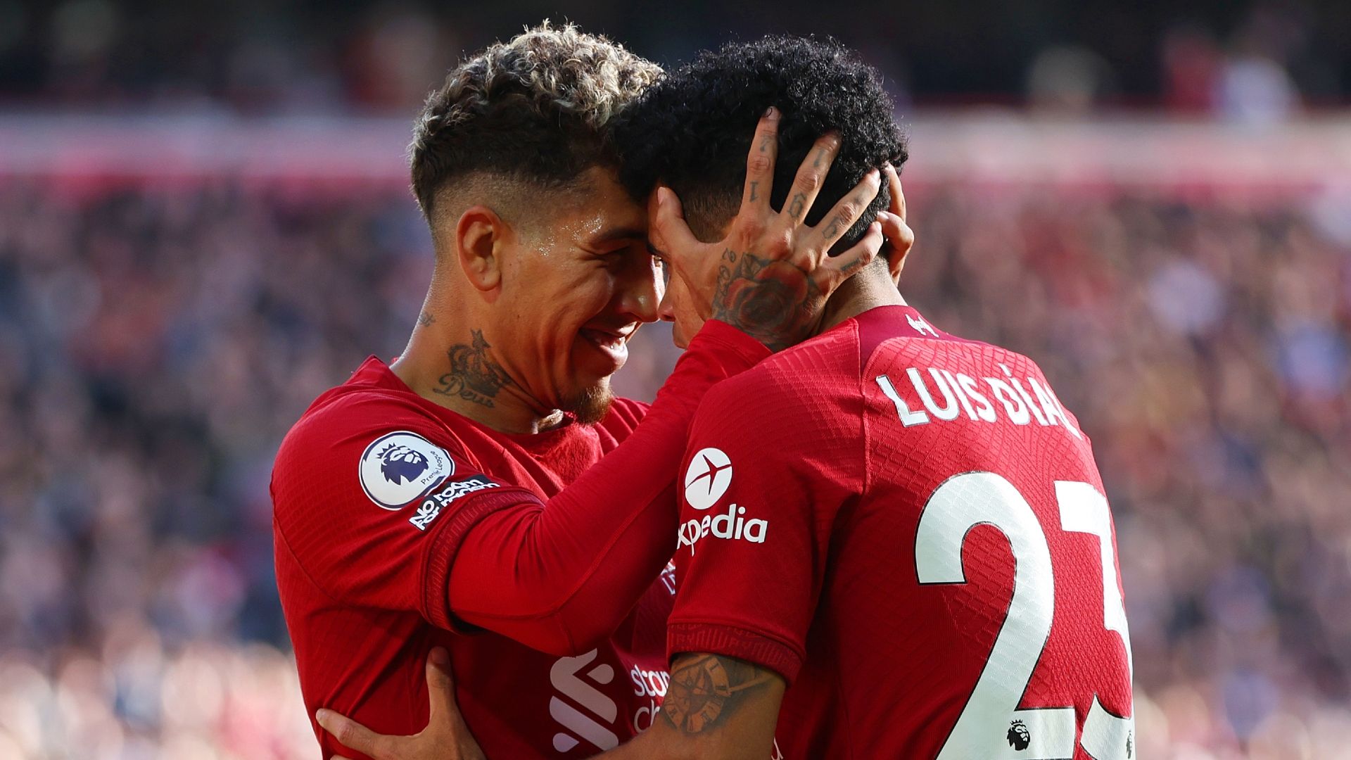 Roberto Firmino Luis Diaz Liverpool 2022