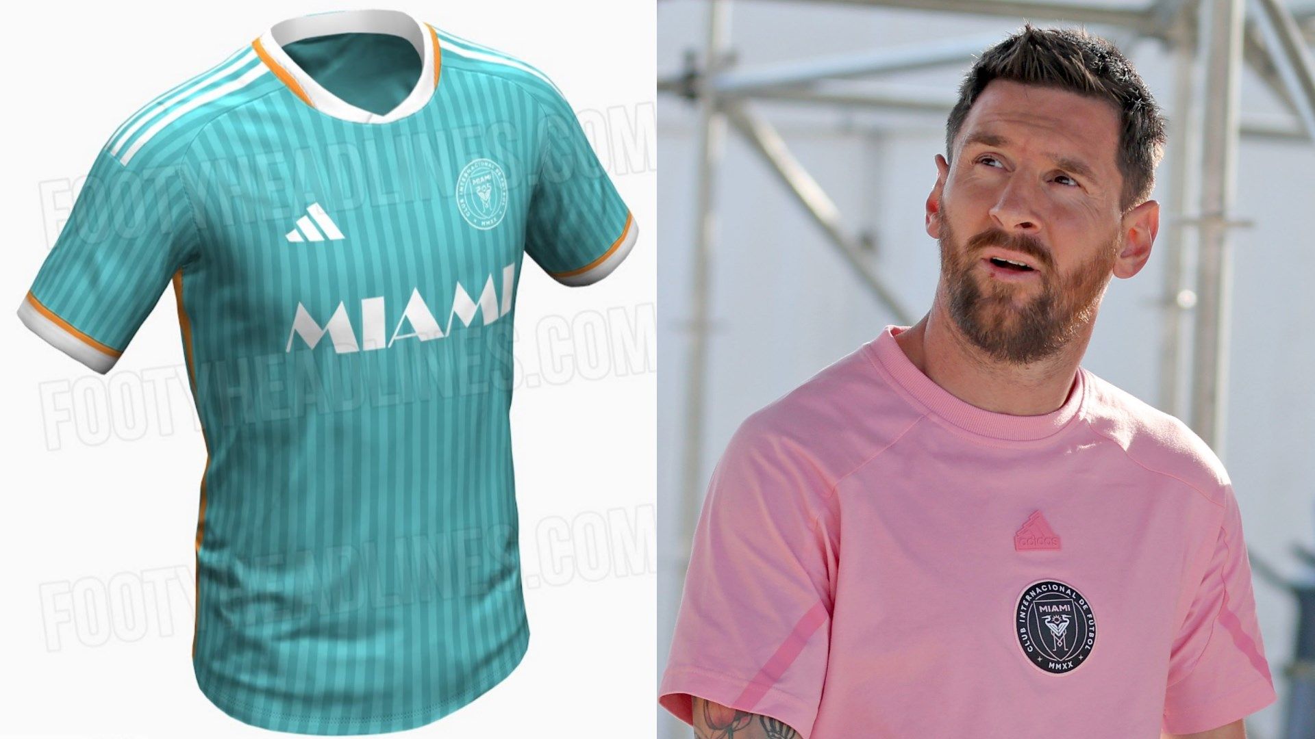 Inter Miami kit leak Miami Dolphins