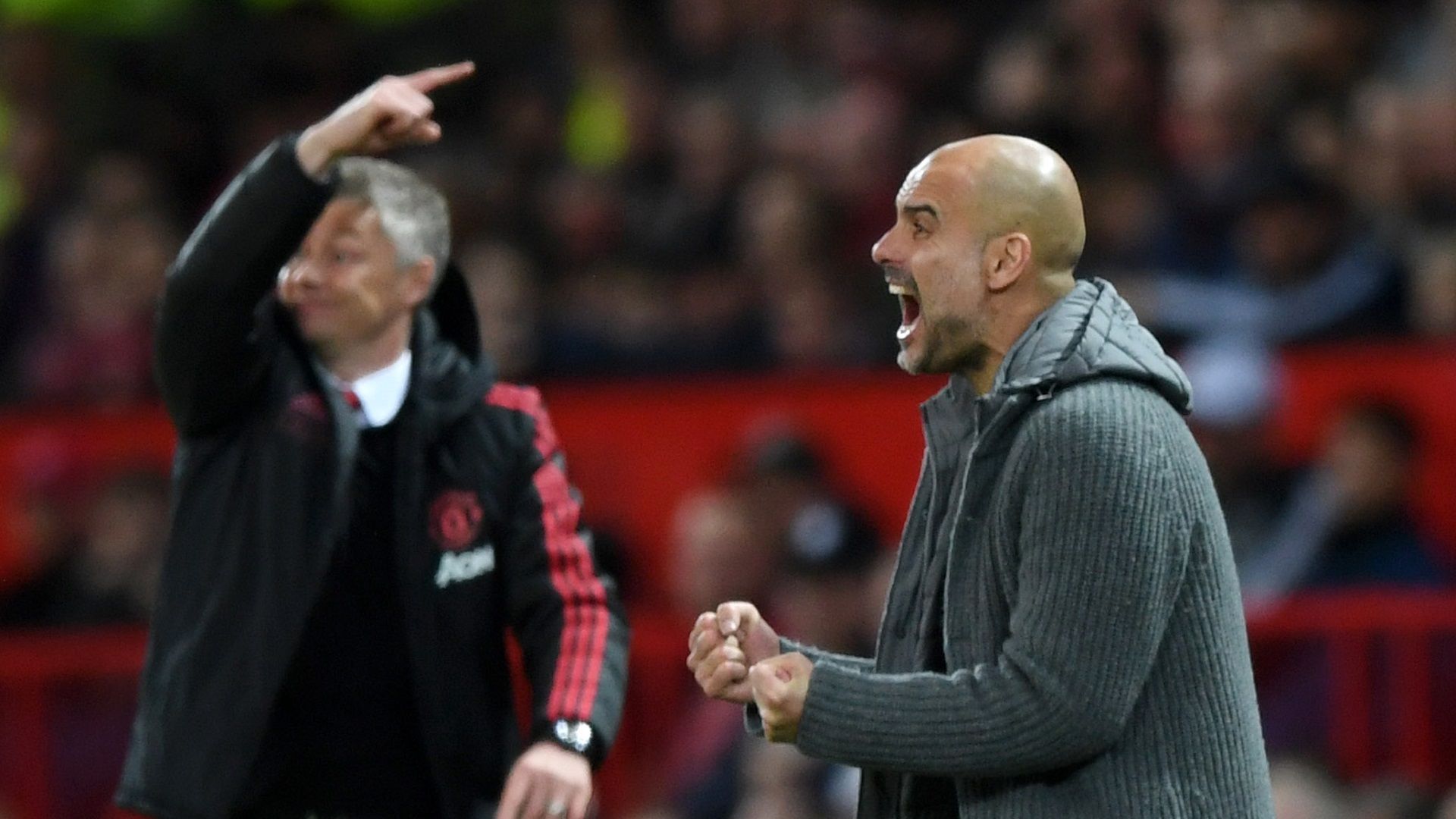 Ole Gunnar Solskjaer Pep Guardiola Manchester United Manchester City 24042019