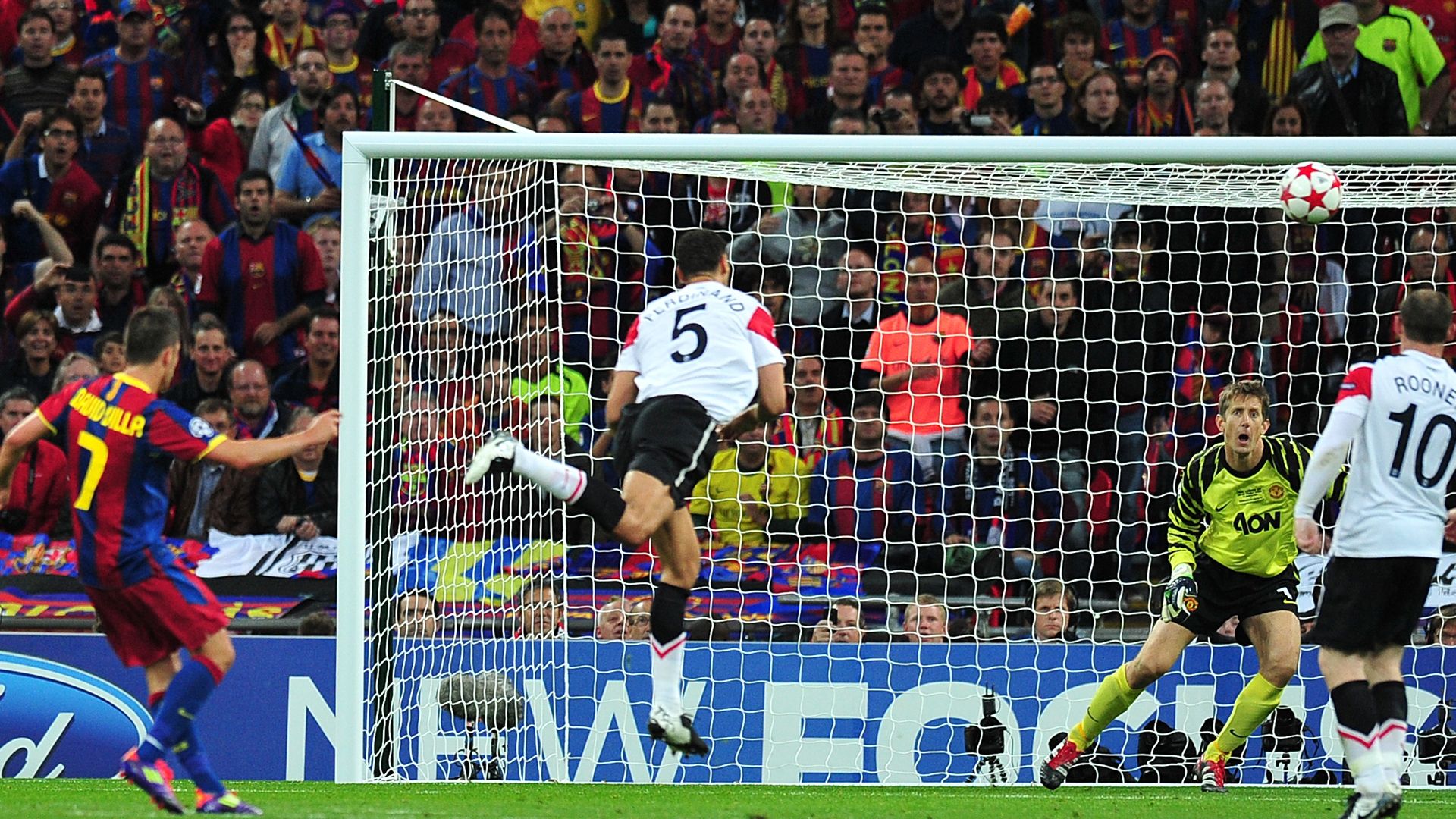 David Villa, Barcelona-United