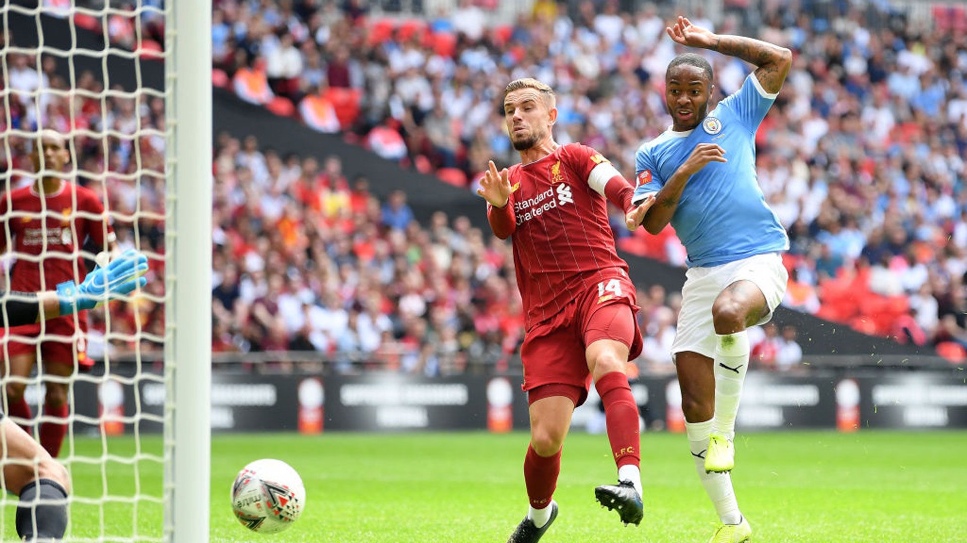 Raheem Sterling FC Liverpool Manchester City Community Shield 040819