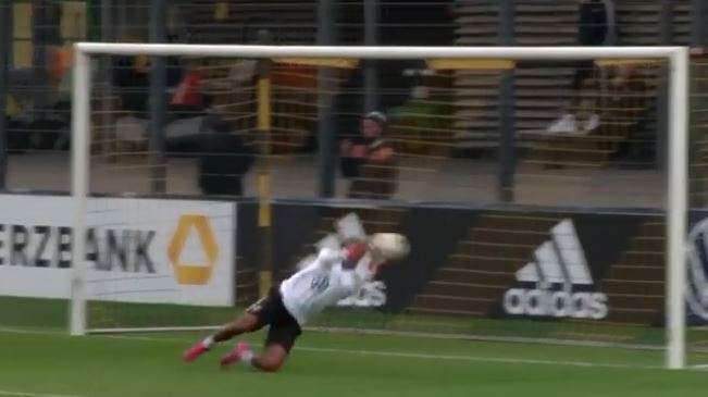 Serge Gnabry Germany goalkeeper